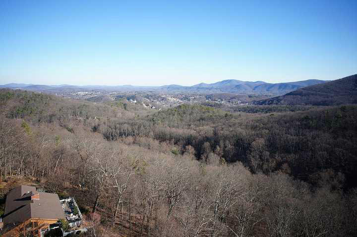 3220 Fordham Road Southwest Roanoke, VA 24014 - Photo 4 of 33 a view of a forest with mountains in the background