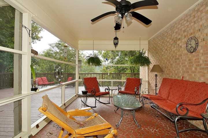 3220 Fordham Road Southwest Roanoke, VA 24014 - Photo 32 of 33 a balcony with furniture and garden view