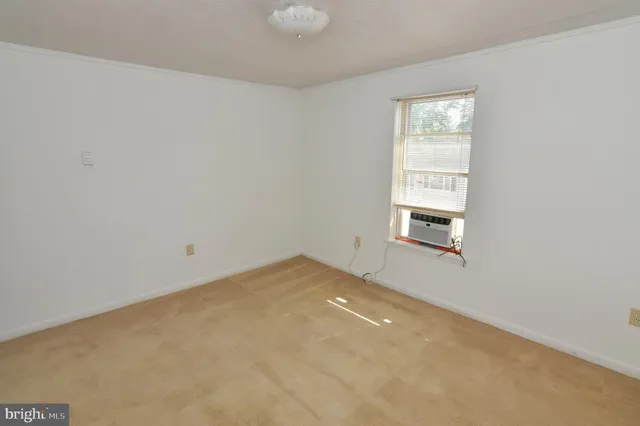 a view of empty room