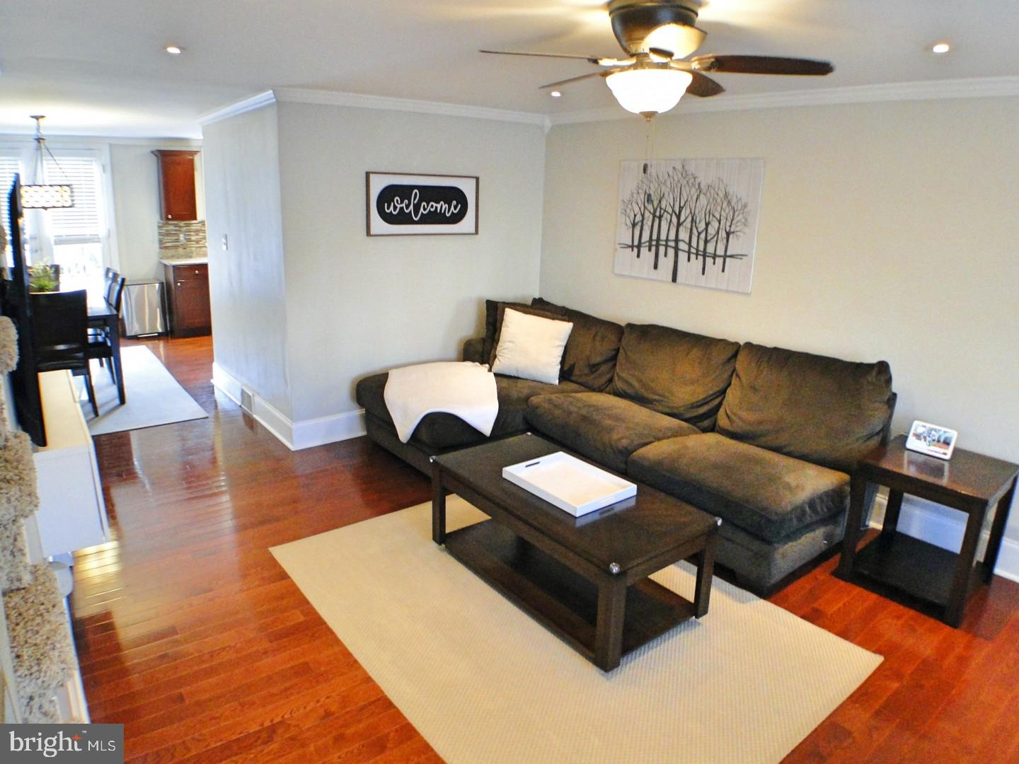 1816 Farrington Road Philadelphia, PA 19151 - Photo 3 of 29 Living Room with Hard Wood Floors