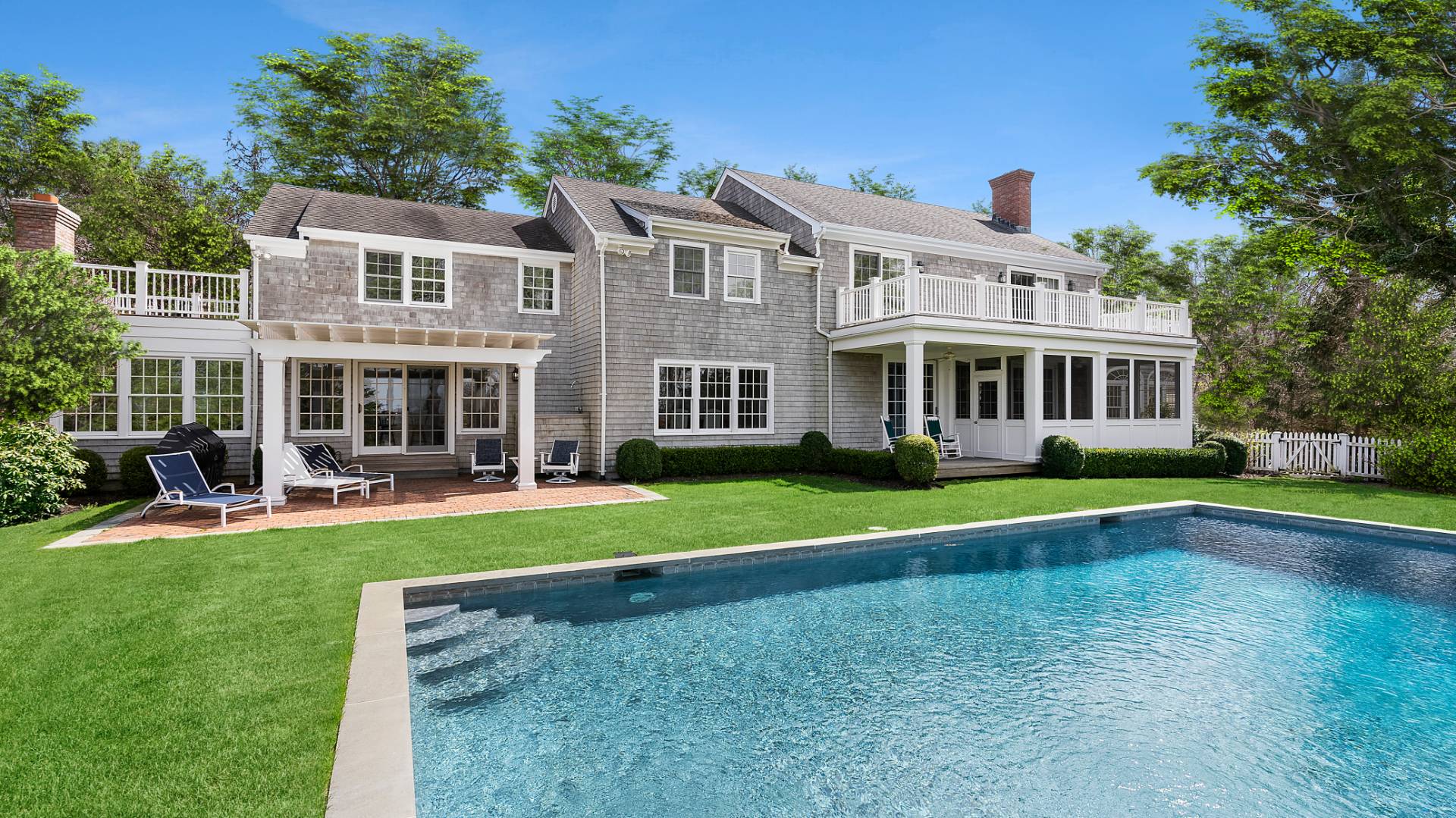 43 Thanet Way East Hampton, NY 11937 - Photo 1 of 34 front view of a house with a yard