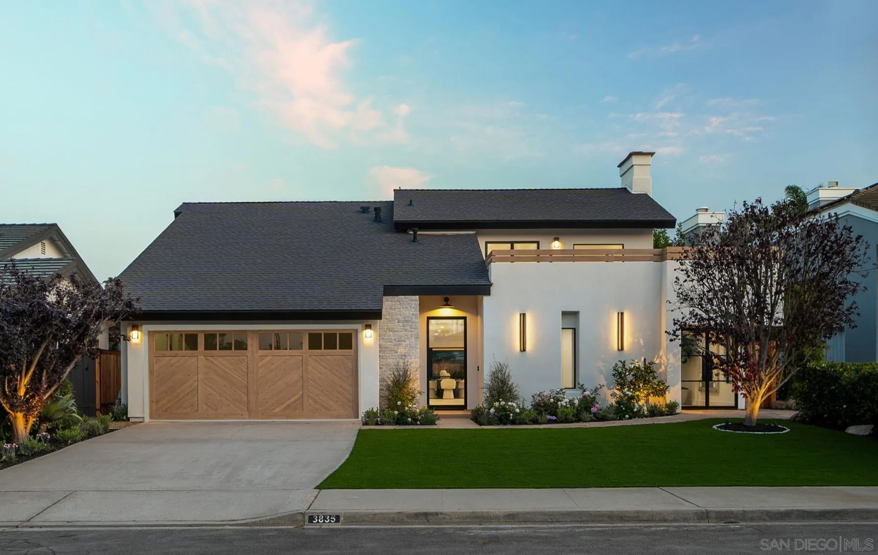 3835 Via Reposo Rancho Santa Fe, CA 92091 - Photo 1 of 34 a front view of a house with a yard