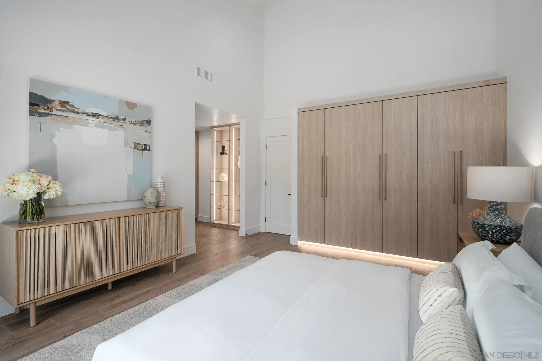 3835 Via Reposo Rancho Santa Fe, CA 92091 - Photo 18 of 34 a bedroom with furniture and wooden floor