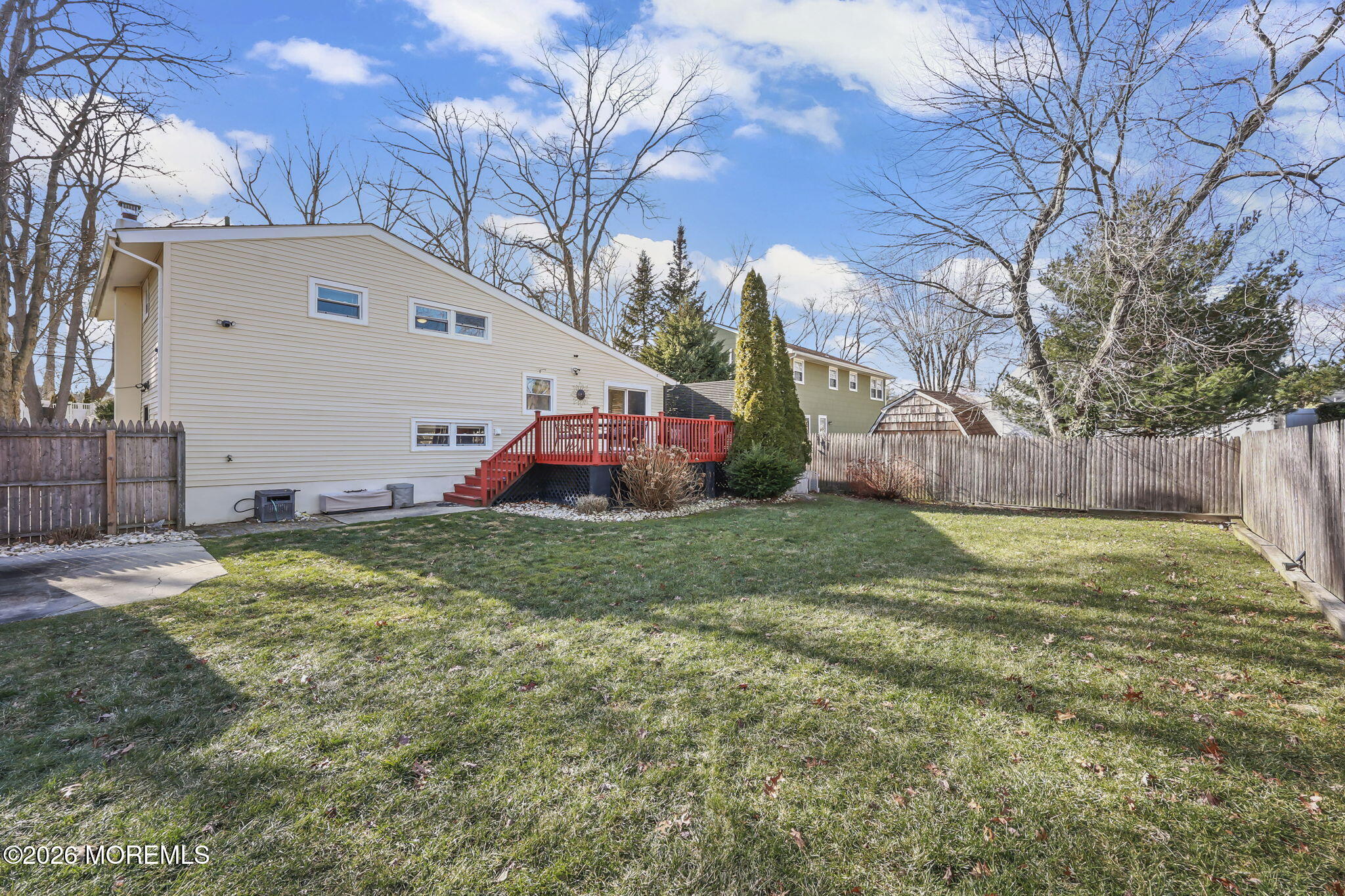117 Durand Road Neptune Township, NJ 07753 - Photo 24 of 35 a backyard of a house with table and chairs