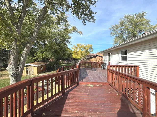 a view of an outdoor space with seating