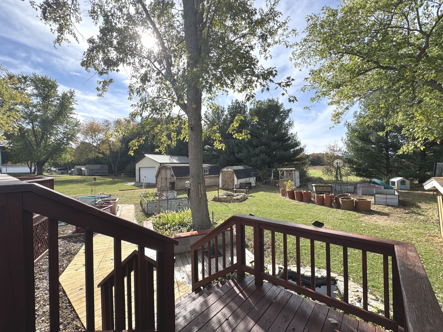 3288 South Hieland Road St. Anne, IL 60964 - Photo 39 of 45 a view of an outdoor space with seating