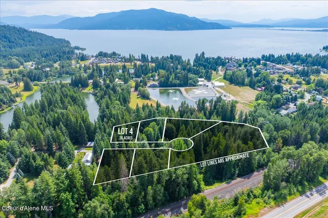 $250,000 | Lot 4 Hidden Harbor Lane, Sandpoint, ID 83864