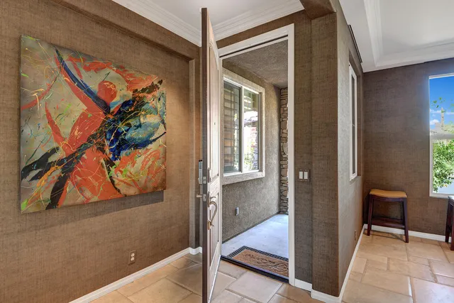 a view of an entryway