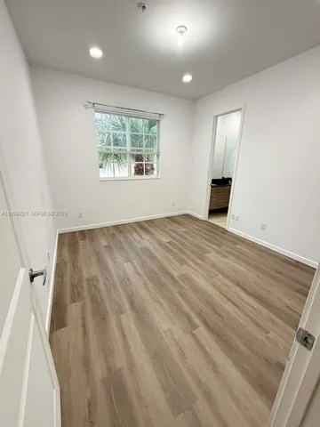 a view of small space with racks on the wall