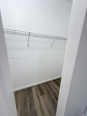 a view of walk in closet