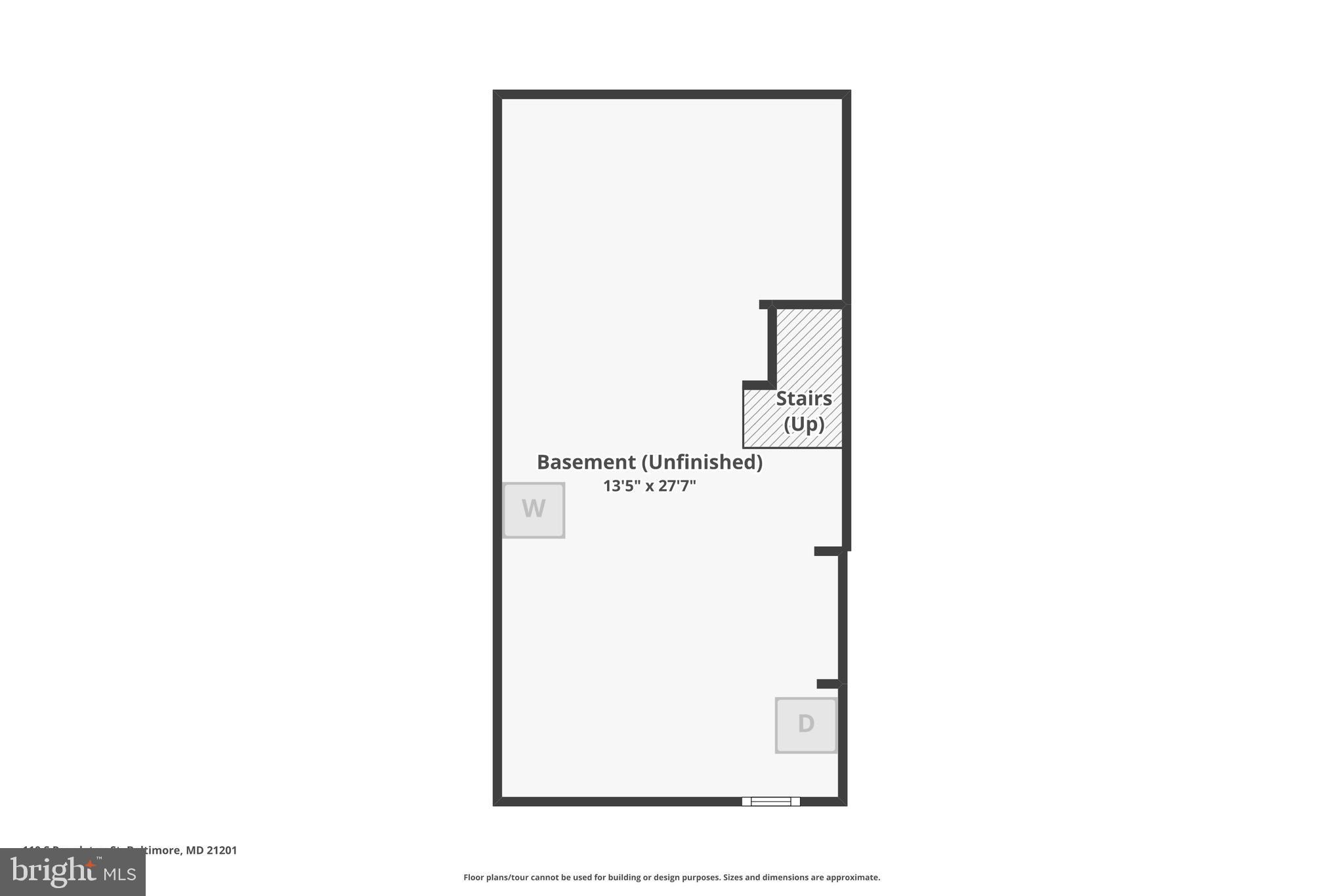 110 South Poppleton Street Baltimore, MD 21201 - Photo 38 of 39 a picture of a floor plan
