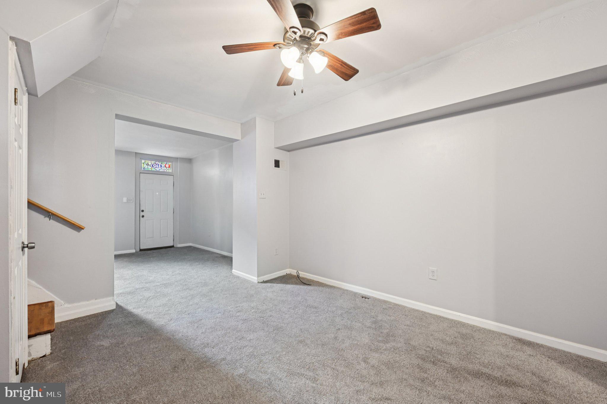 110 South Poppleton Street Baltimore, MD 21201 - Photo 10 of 39 wooden floor in an empty room
