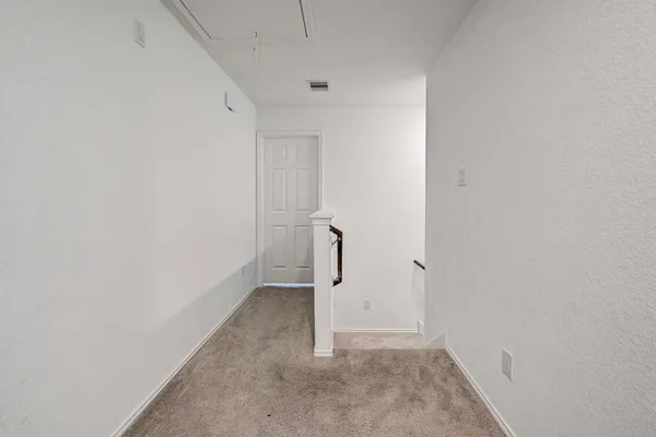 a view of empty room
