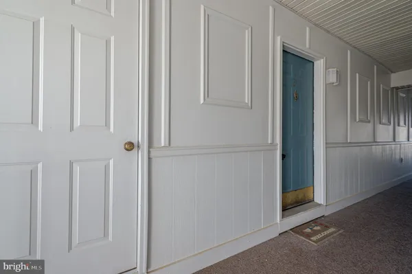 a view of a closet area