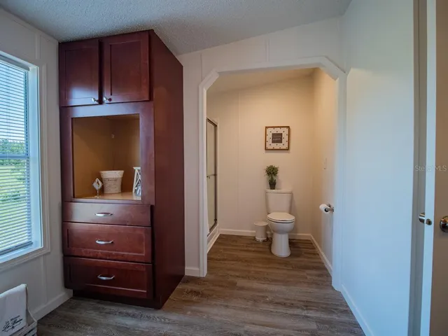 a view of storage and utility room