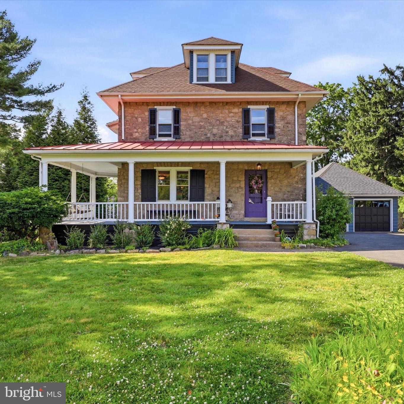 1622 Jarrettown Road Dresher, PA 19025 - Photo 6 of 61 Charming stone home with inviting porch.