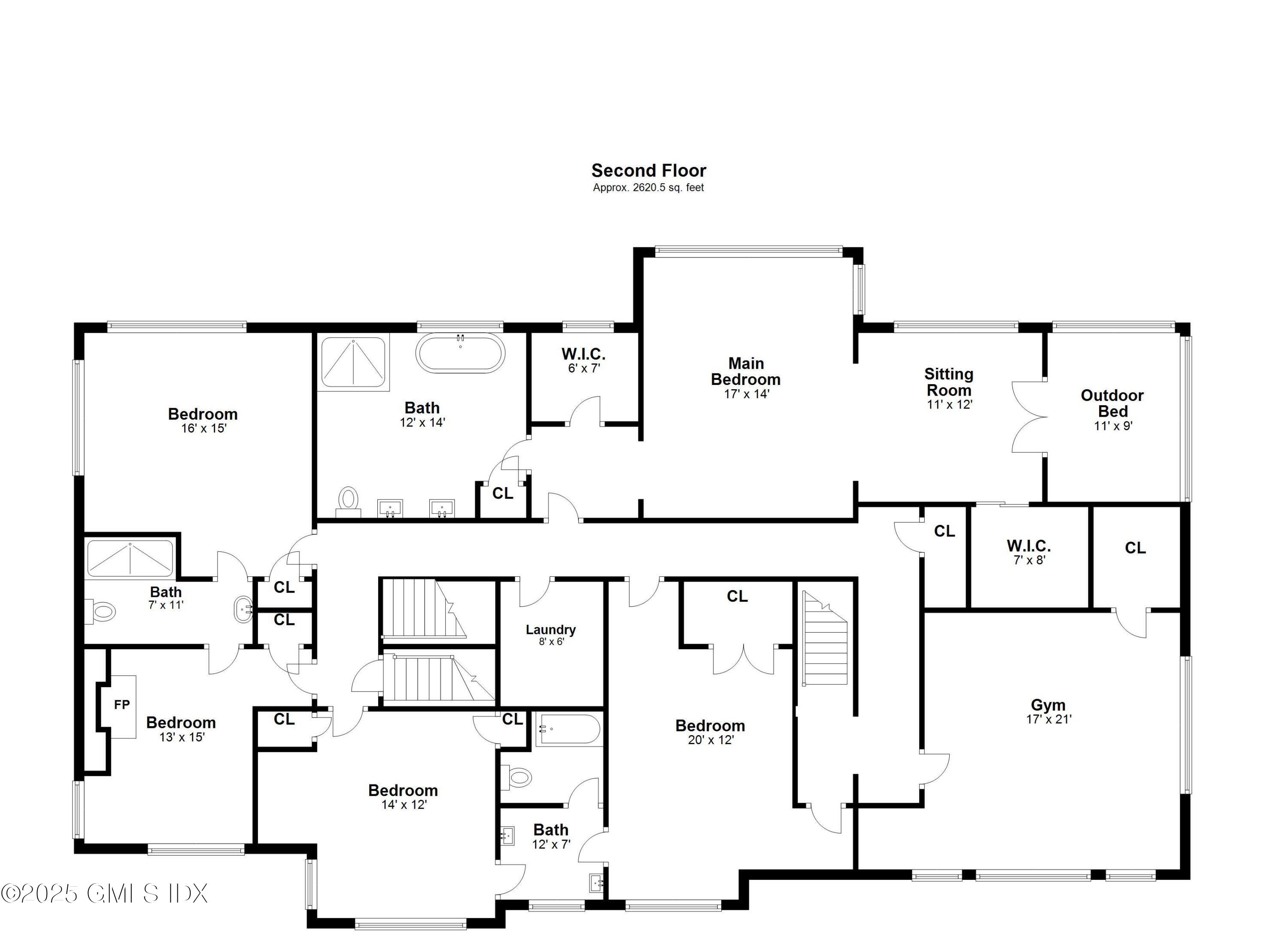 27 Cognewaugh Road Cos Cob, CT 06807 - Photo 33 of 35 5-27 Cognewaugh Rd, Coscob - Floor 2.png