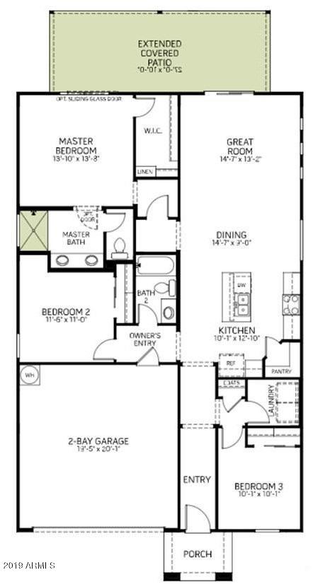3247 West Carter Road Phoenix, AZ 85041 - Photo 32 of 32 Yellowstone Floor Plan