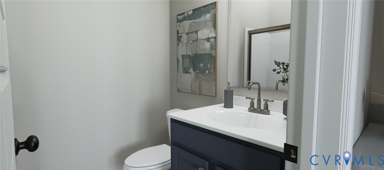 16037 Aspect Way Midlothian, VA 23113 - Photo 11 of 39 a bathroom with a sink a toilet and shower