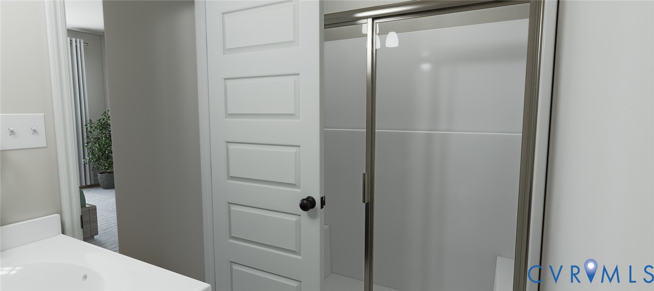 16037 Aspect Way Midlothian, VA 23113 - Photo 12 of 39 a bathroom with a shower