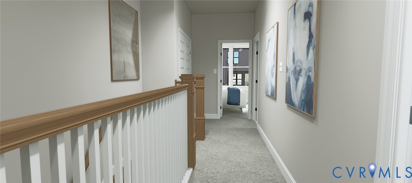 16037 Aspect Way Midlothian, VA 23113 - Photo 19 of 39 a view of a hallway with windows