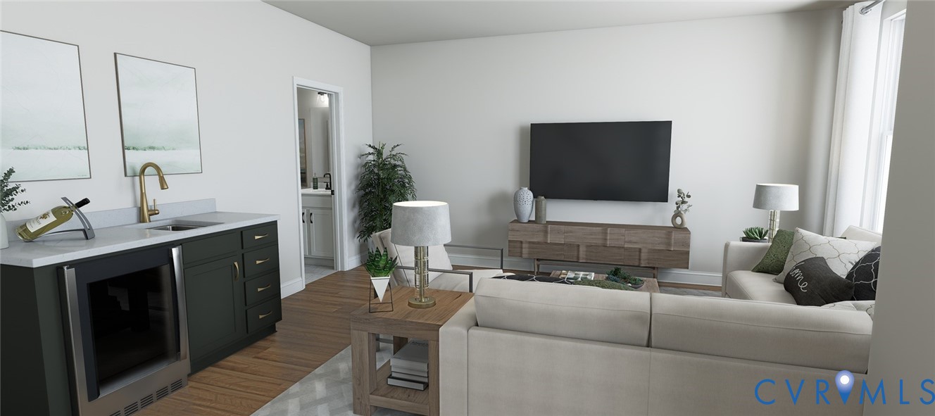 16037 Aspect Way Midlothian, VA 23113 - Photo 3 of 39 a living room with furniture and a flat screen tv