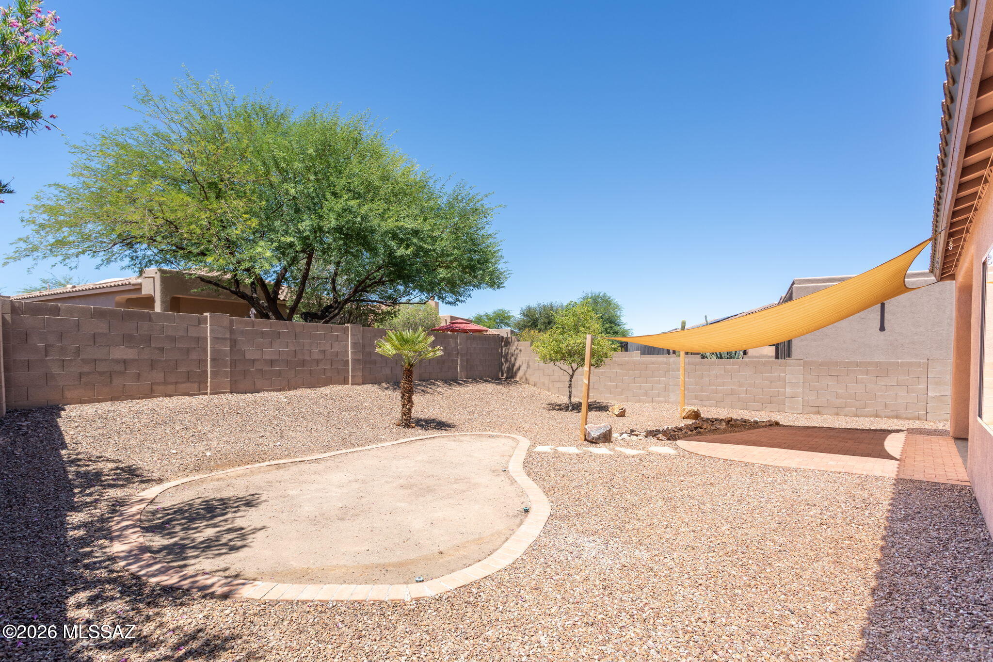 7503 West Sweet River Road Tucson, AZ 85743 - Photo 32 of 41 Make This Backyard Your Own with A Garden, or Play Area for Kids.