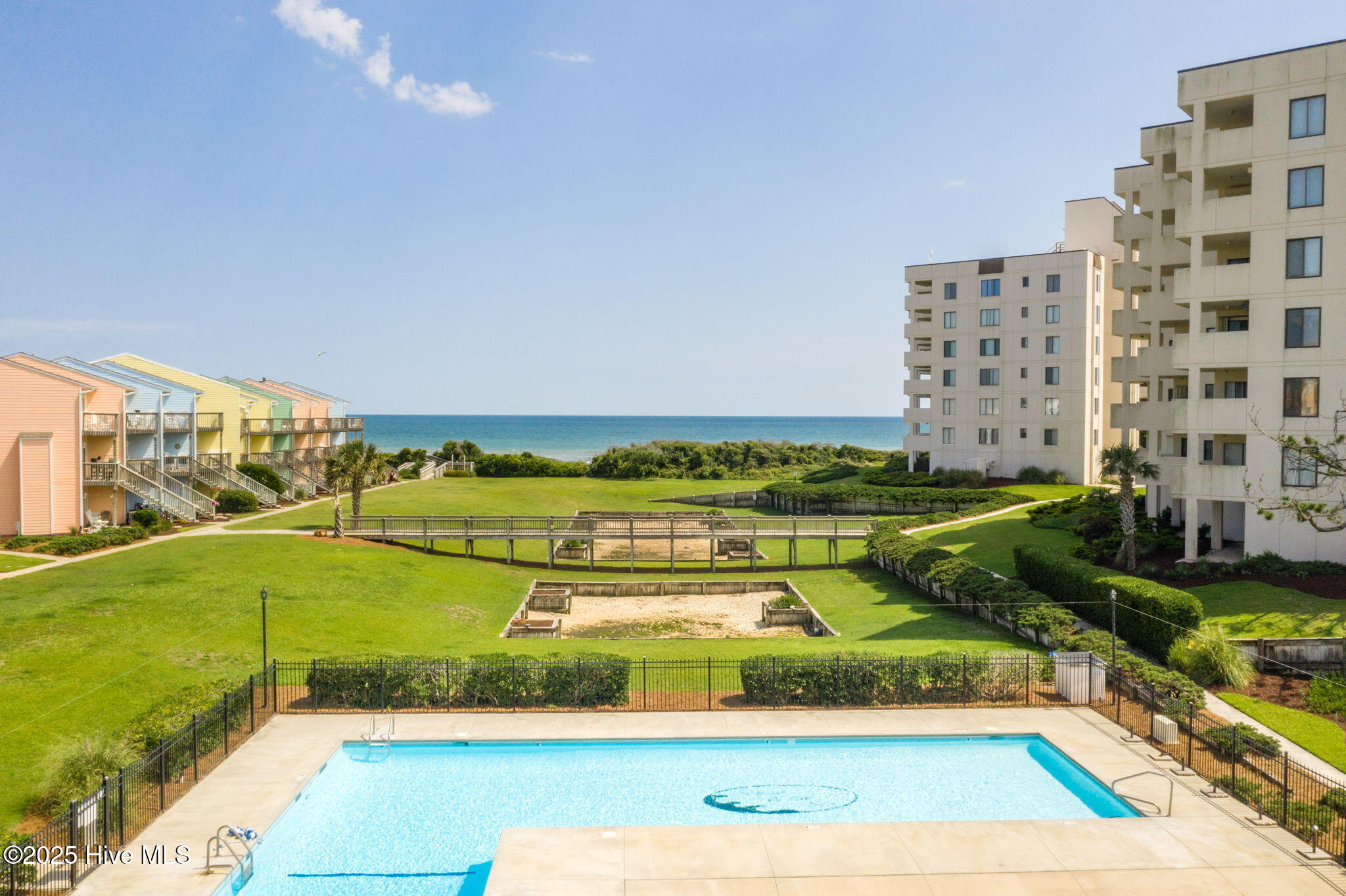 8801 Reed Drive, Unit 105N Emerald Isle, NC 28594 - Photo 2 of 37 Swimming Pool and Ocean View