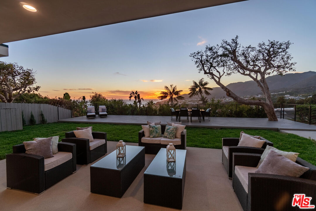 243 Notteargenta Road Pacific Palisades, CA 90272 - Photo 45 of 46 a view of a couches in patio of back yard