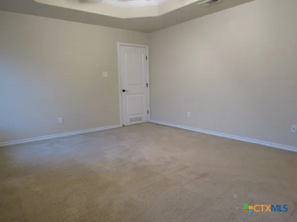 a view of empty room