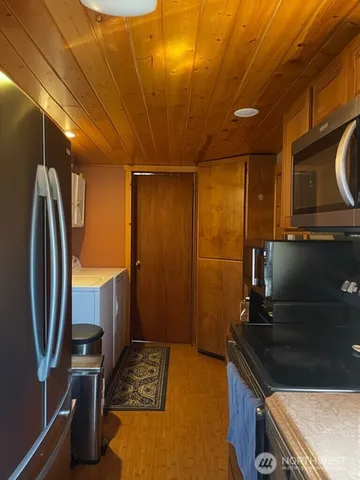 a room with storage and utility