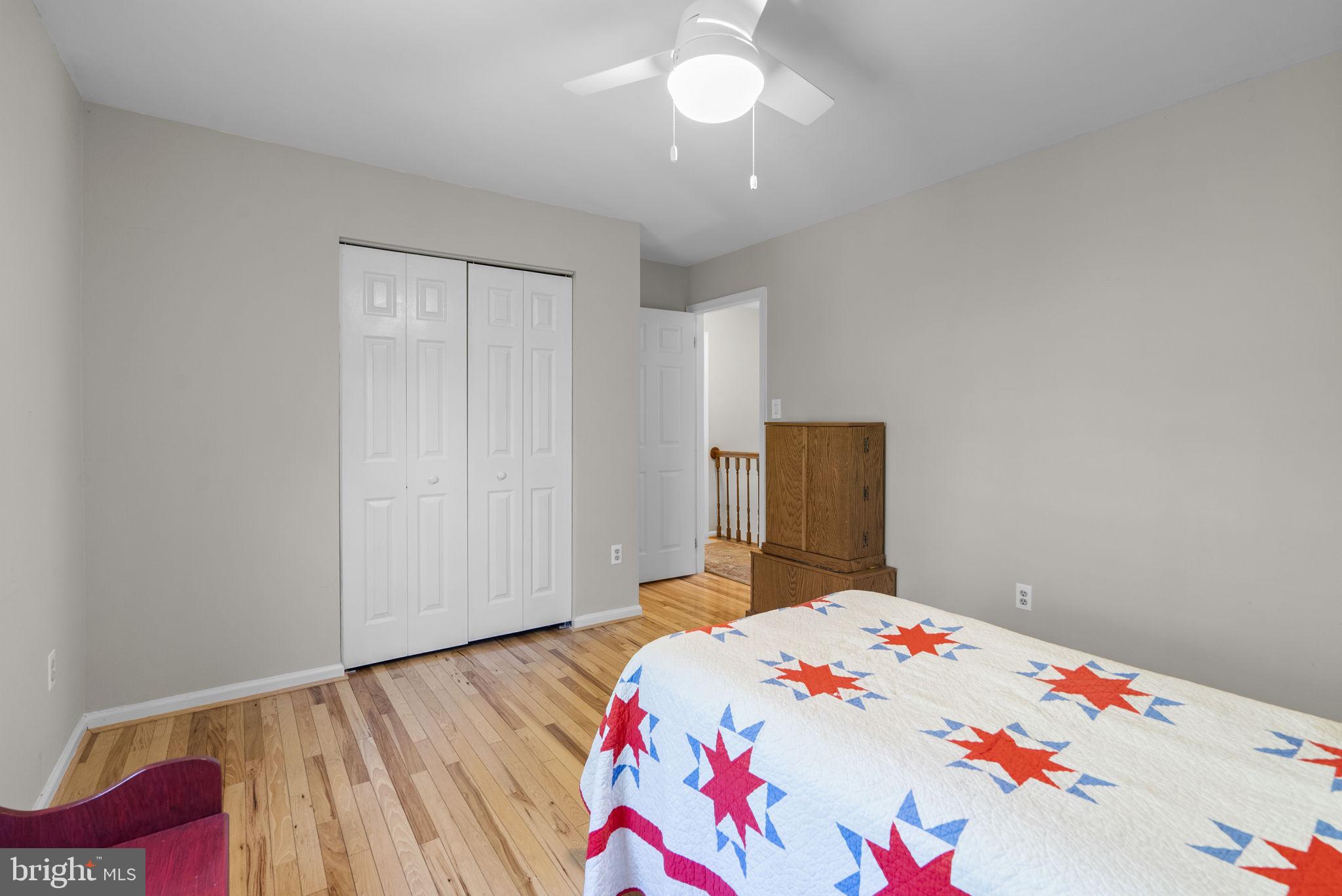 3128 Memory Lane Silver Spring, MD 20904 - Photo 32 of 49 Second Bedroom with ceiling fan.