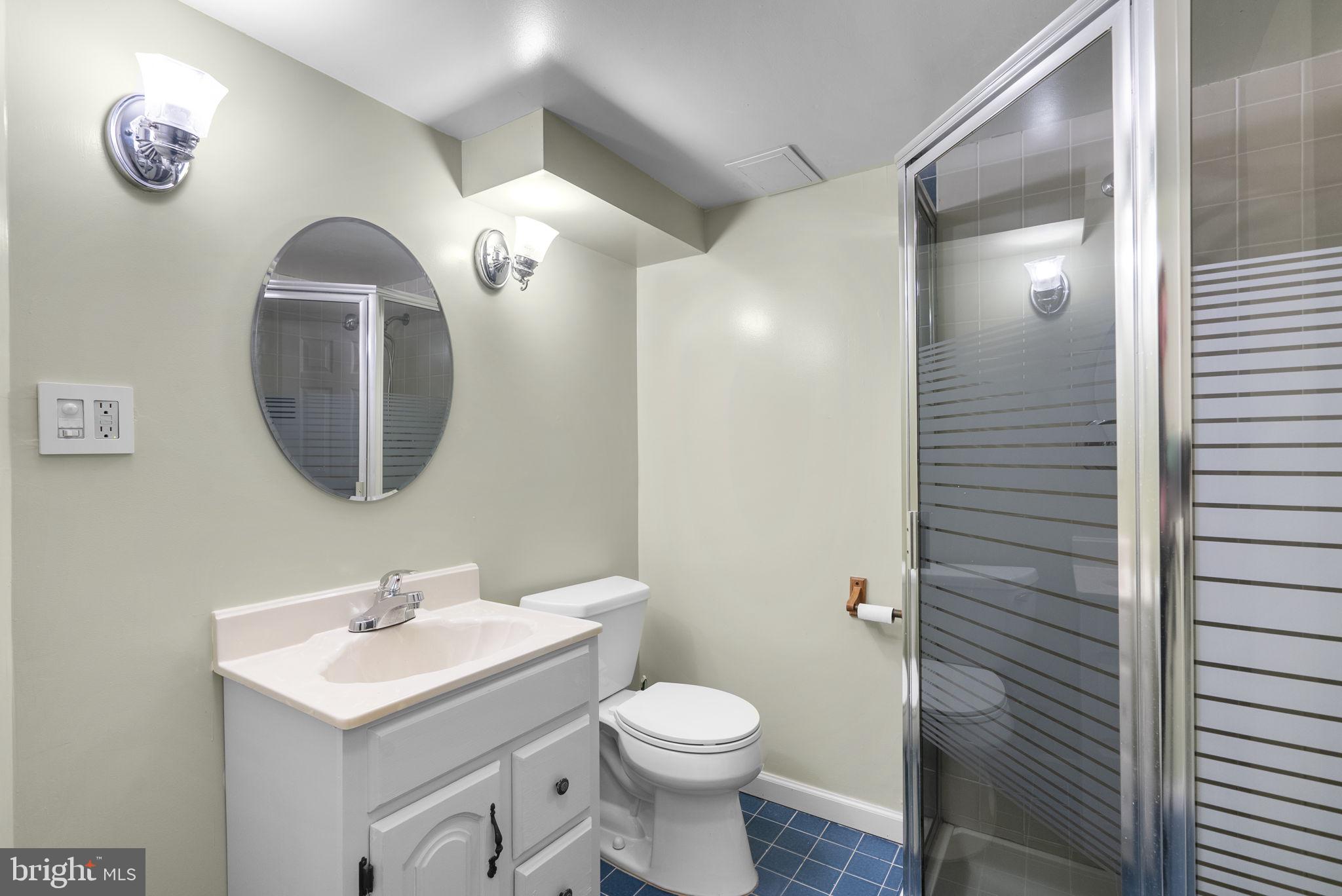 3128 Memory Lane Silver Spring, MD 20904 - Photo 41 of 49 Lower Level Full Bath with walk-in shower.