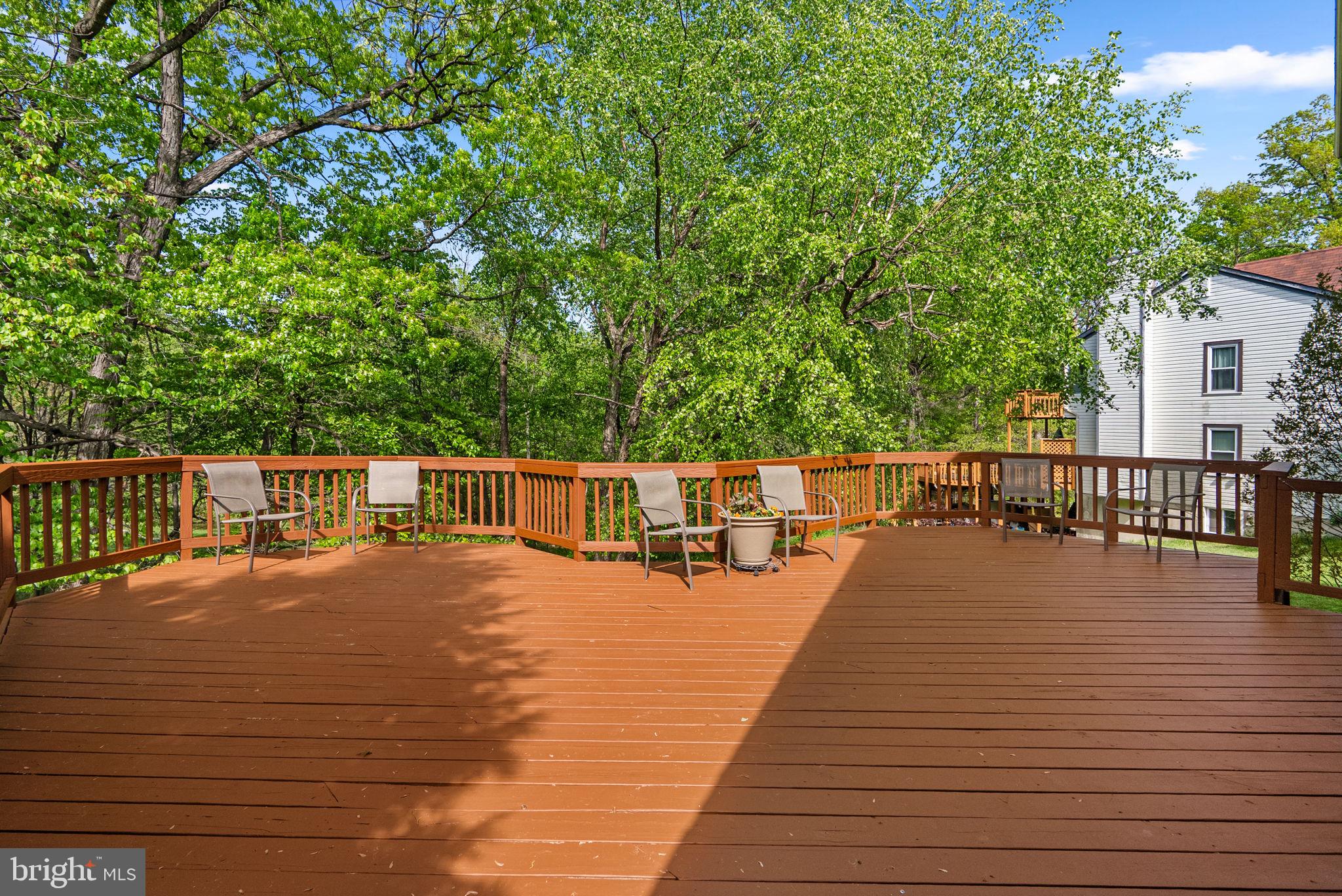 3128 Memory Lane Silver Spring, MD 20904 - Photo 42 of 49 Spacious deck surrounded by nature.