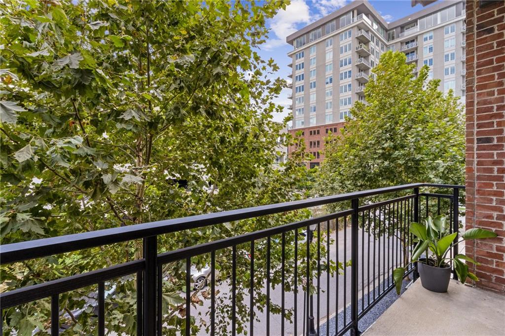 22 Airline Street Southeast, Unit 204 Atlanta, GA 30312 - Photo 23 of 34 a view of a balcony with outdoor space