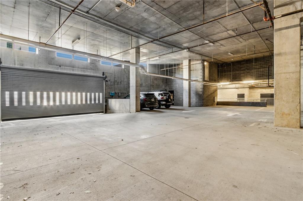 22 Airline Street Southeast, Unit 204 Atlanta, GA 30312 - Photo 34 of 34 a view of a car in garage