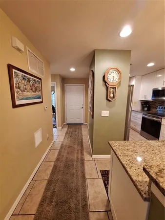 a view of a kitchen