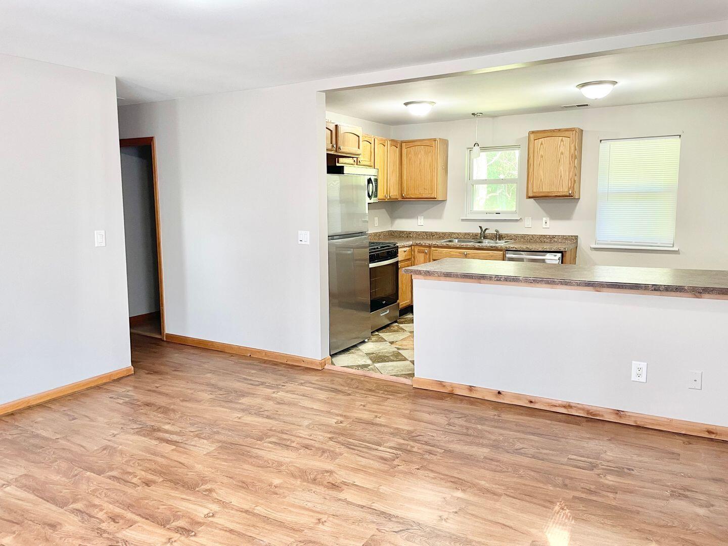 28 South St Road Valparaiso, IN 46385 - Photo 5 of 16 a view of a kitchen with a sink
