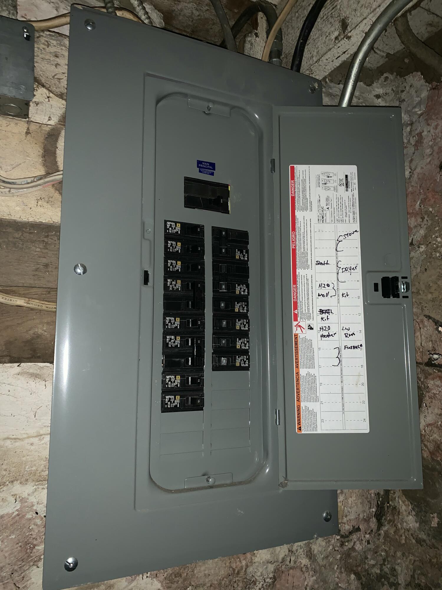 N76-w28065 Center Oak Road Merton, WI 53029 - Photo 11 of 11 Center Oak Electric Panel