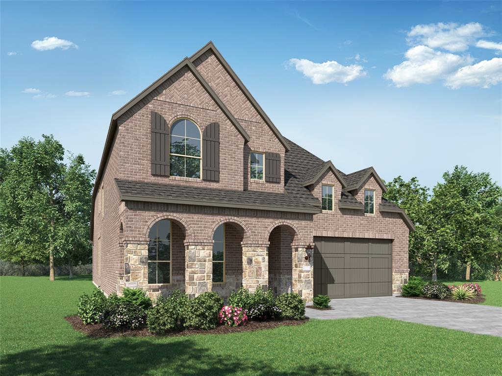 8903 Wildberry Road Oak Point, TX 75068 - Photo 1 of 31 a front view of a house with a yard and garage
