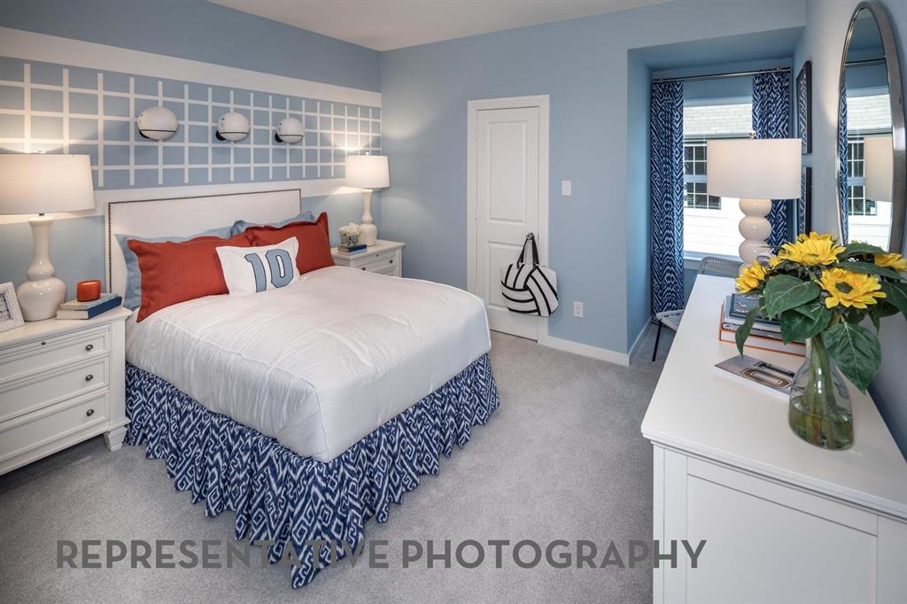 8903 Wildberry Road Oak Point, TX 75068 - Photo 21 of 31 a bedroom with bed and window