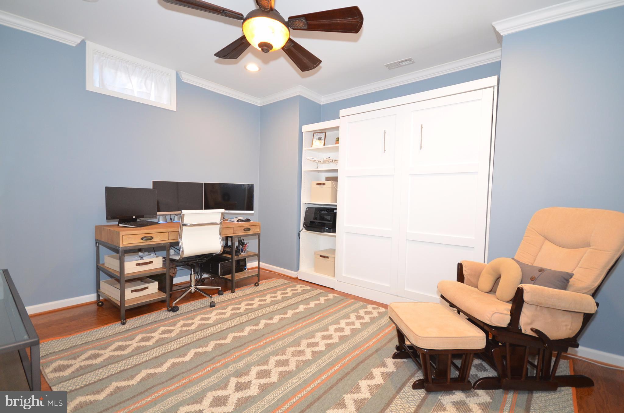 43629 Dunhill Cup Square Ashburn, VA 20147 - Photo 29 of 31 Office on Lower Level with Murphy Bed