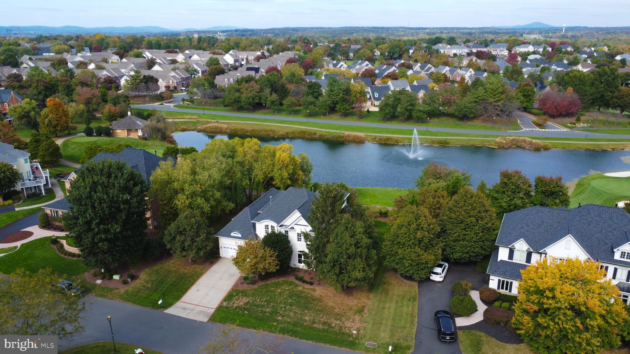 43462 Firestone Place Leesburg, VA 20176 - Photo 53 of 80 an aerial view of residential houses with outdoor space and swimming pool