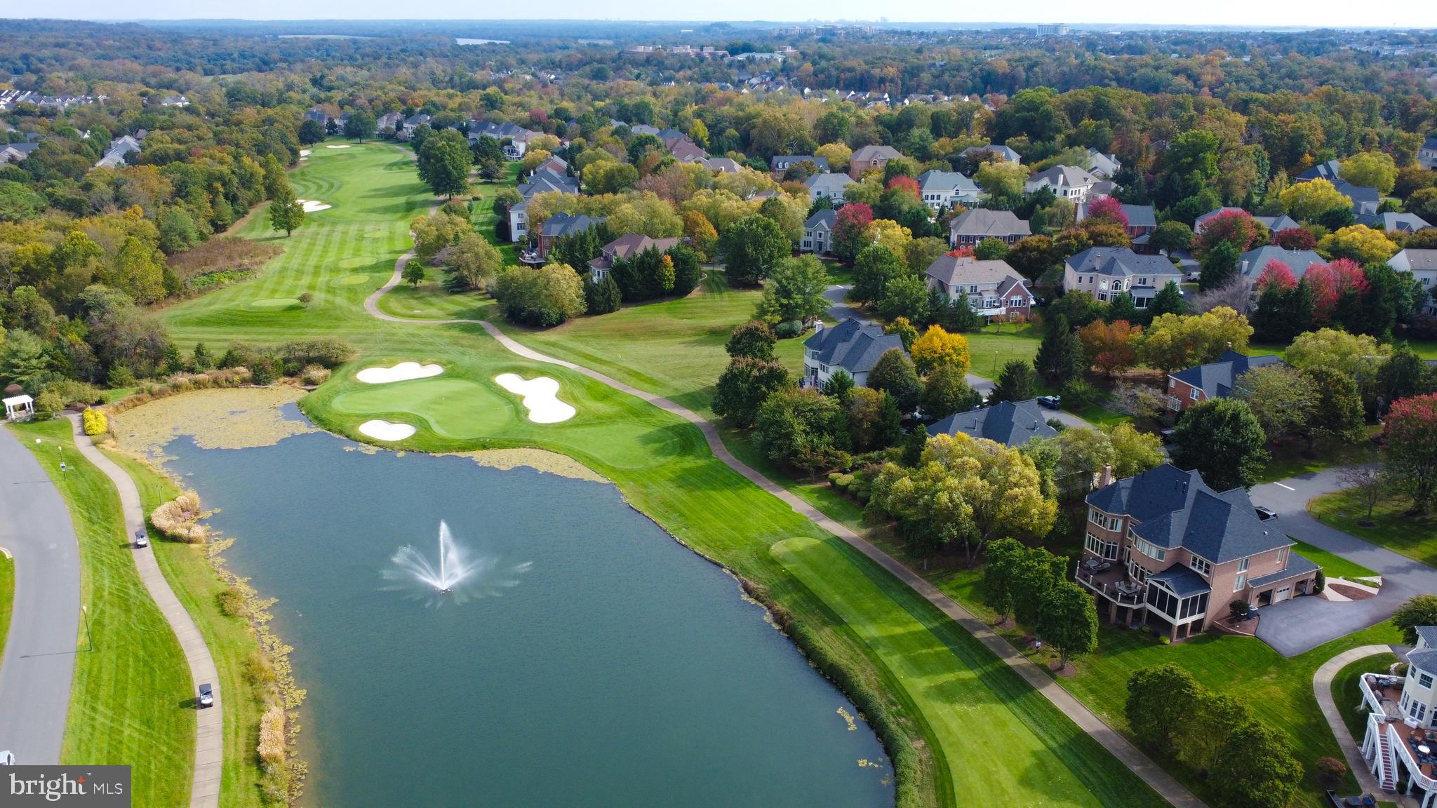 43462 Firestone Place Leesburg, VA 20176 - Photo 7 of 80 AERIAL VIEW FROM RCC #5 TEE BOX