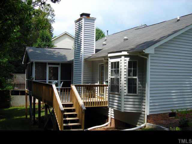 1108 Pilton Place Raleigh, NC 27604 - Photo 2 of 9 View of the Rear of Home