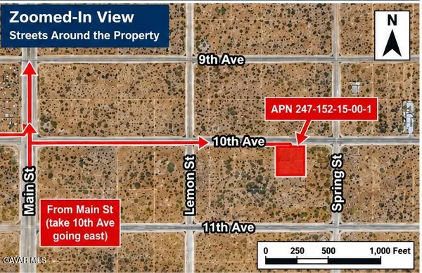 $9,000 | Spring Street, Mojave, CA 93501