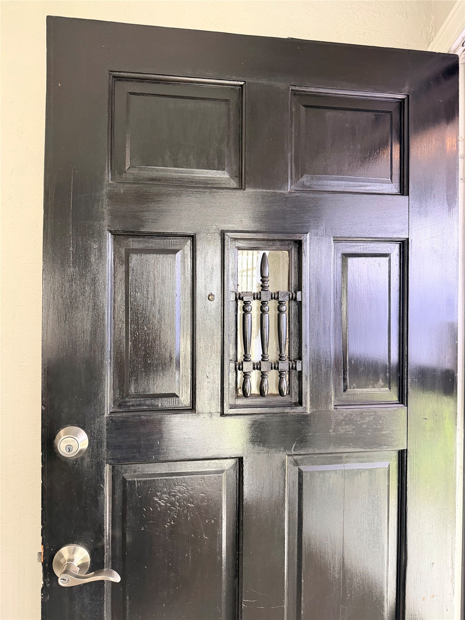 5003 Terry Street Houston, TX 77009 - Photo 20 of 21 Original Solid Wood Front Door.