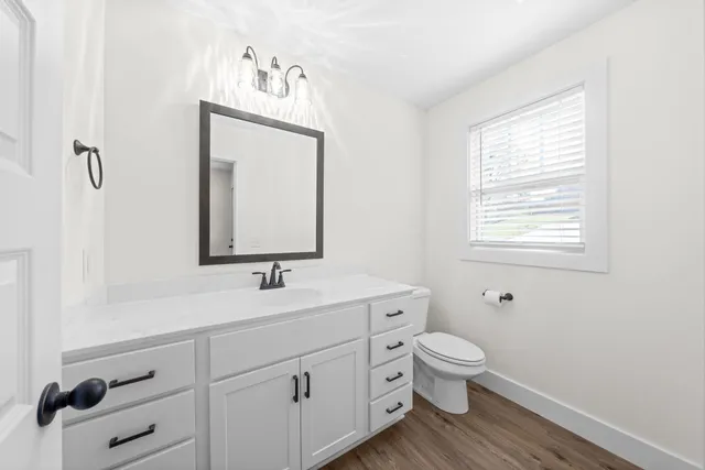 wooden floor in an empty room