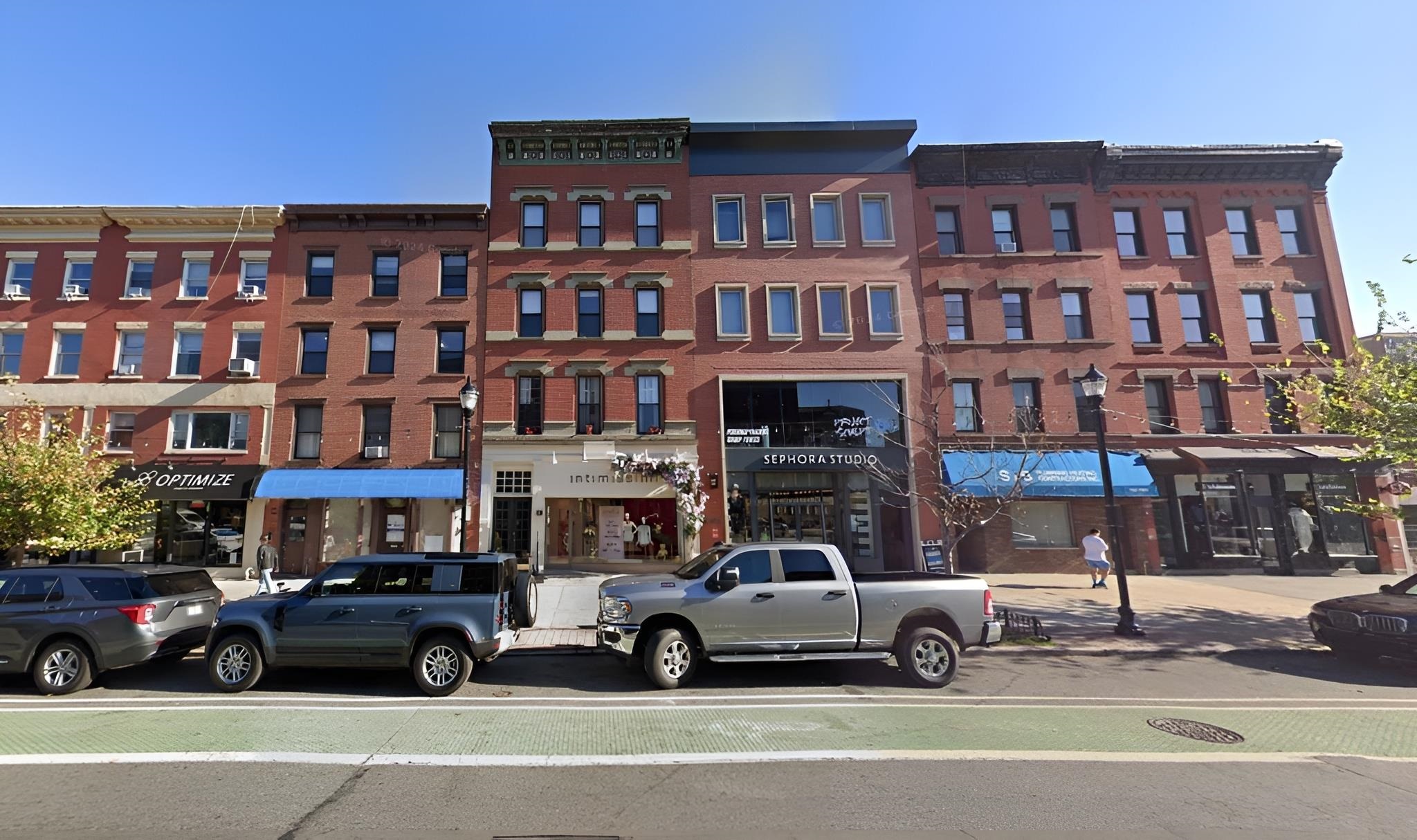 321 Washington Street, Unit 4 Hoboken, NJ 07030 - Photo 1 of 1 a view of a car parked in front of a brick building