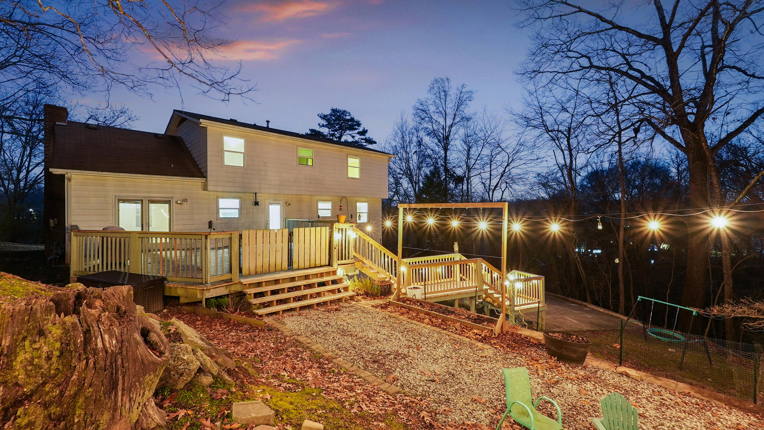 6321 Ridge Lake Road Hixson, TN 37343 - Photo 35 of 39 Back of Home